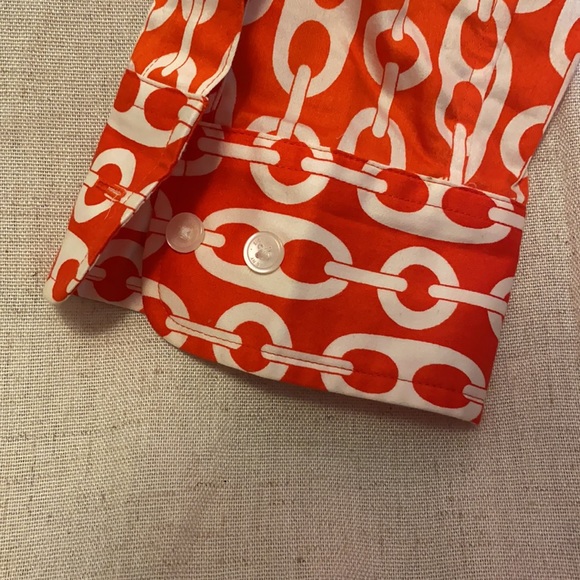 Chain Pattern Button Down - Picture 3 of 5